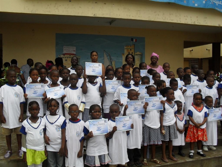 Groupe Scolaire La Rochelle de Koumassi : “Children of Africa” récompense les meilleurs écoliers